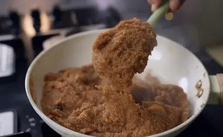 Anjeer Halwa Preparation