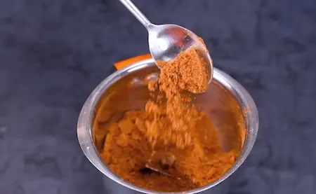 Mixed spices for sprinkler masala