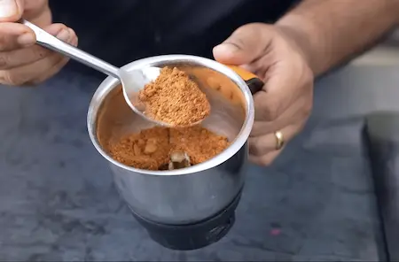 Dry spices ground for Kolkata Beetroot Chop masala