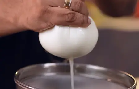 Step 1: hanging curd for Crispy Dahi Sandwich Recipe