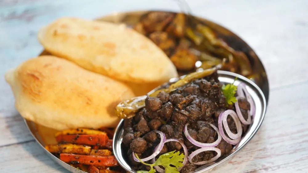 Authentic Choley Bhature