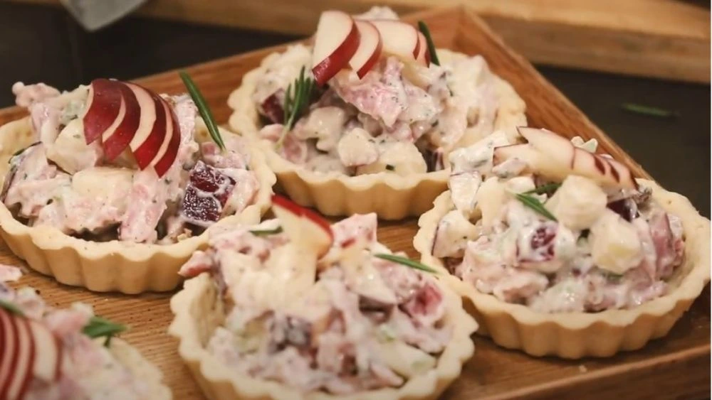 Creamy Chicken Tarts Recipe