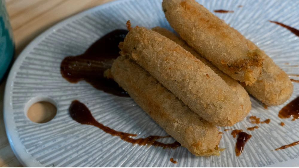 Crispy mozzarella cheese stick Recipe