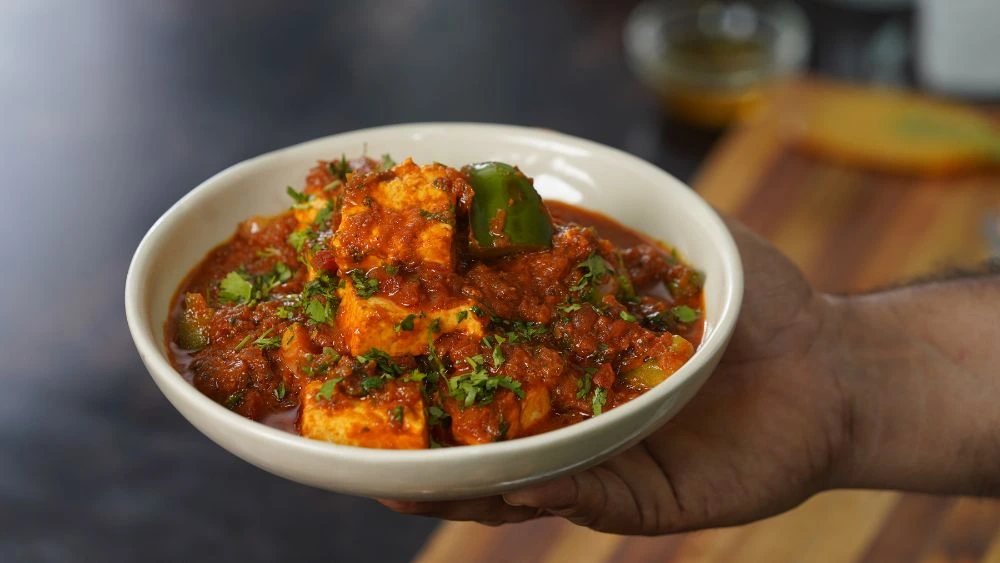 Dhaba Style Chatpata Paneer Recipe