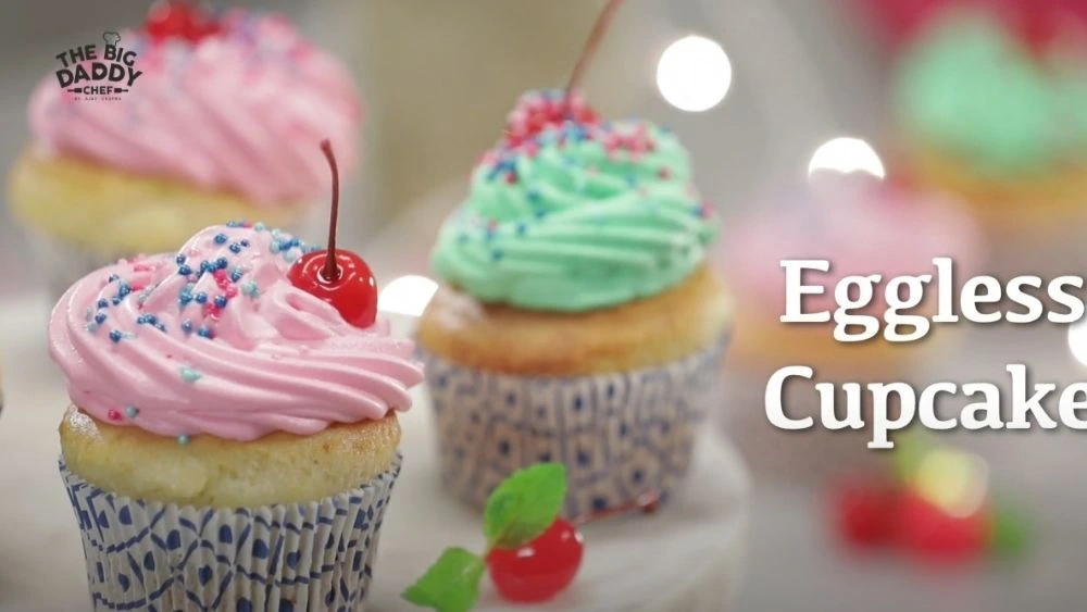Eggless Cupcake Recipe