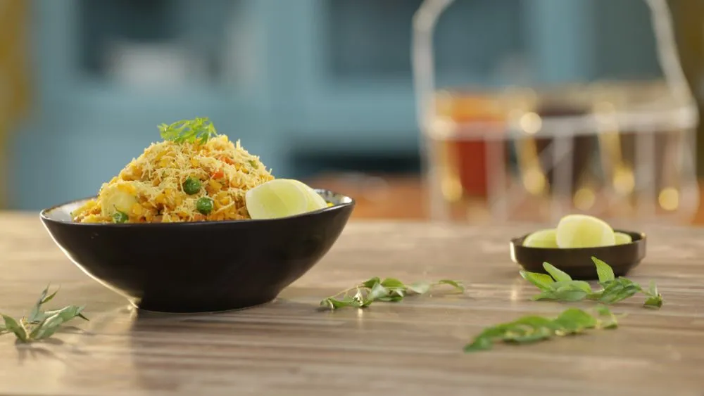 Kanda Poha Recipe