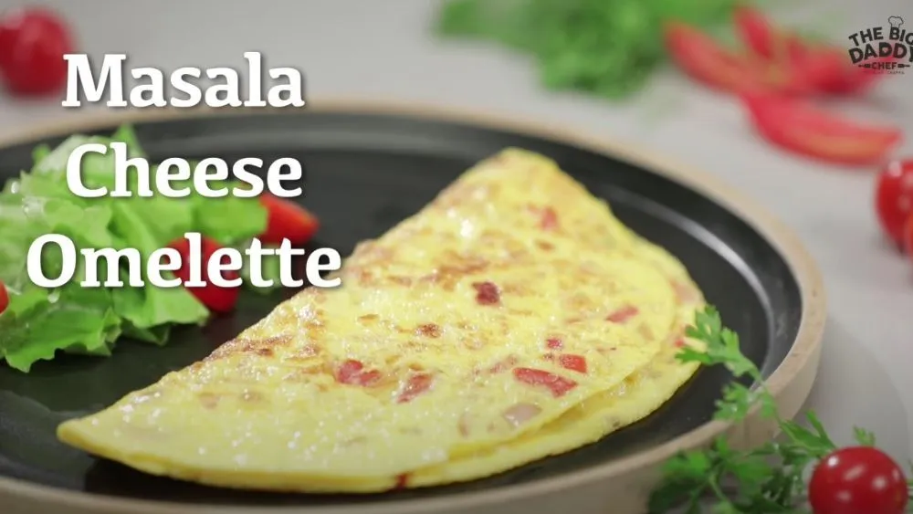 Masala Cheese Omelette Recipe