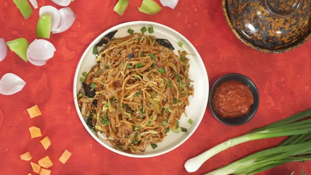Schezwan Noodles Recipe