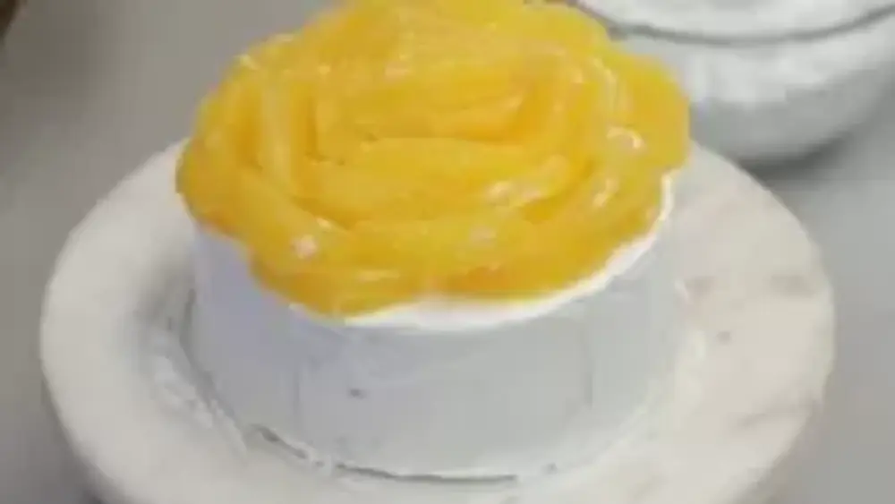 Eggless Orange Cake Recipe