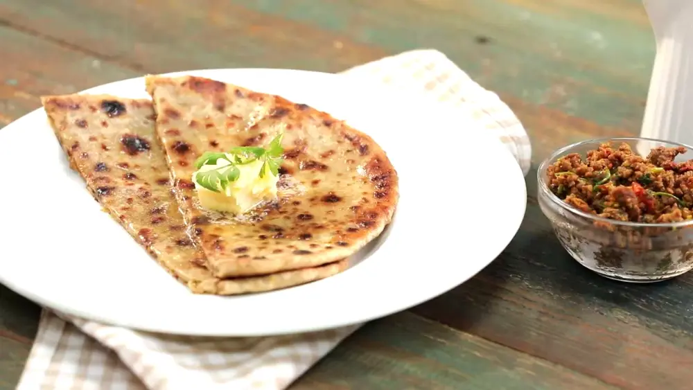 Keema Paratha Recipe