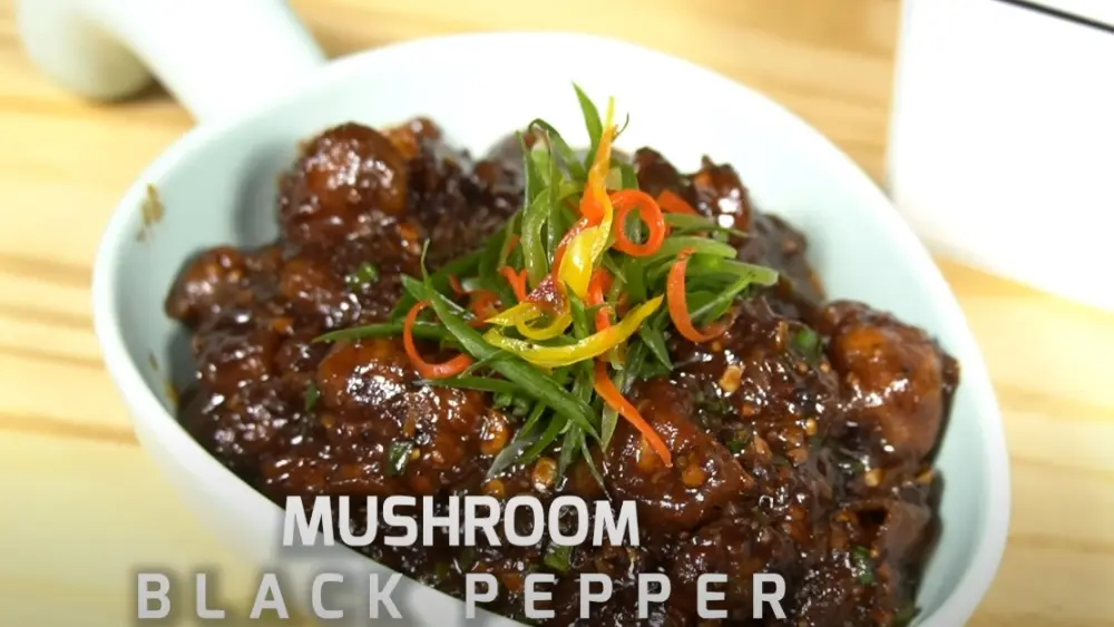 Black Pepper Mushroom Recipe