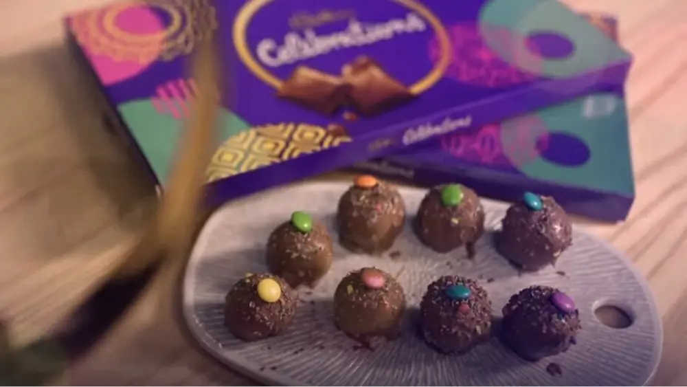 Cadbury Coconut Chocolate Laddoos  Recipe
