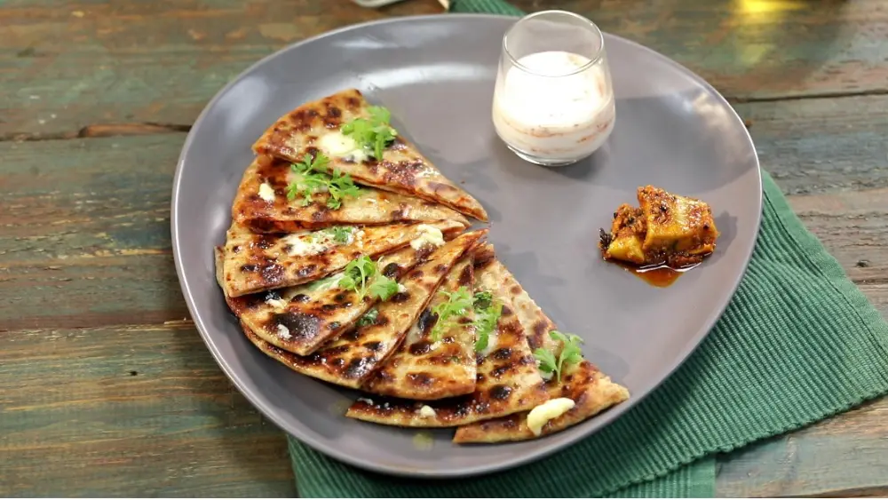 Chicken Tikka Paratha  Recipe