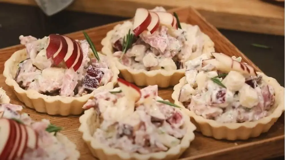 Creamy Chicken Tarts Recipe