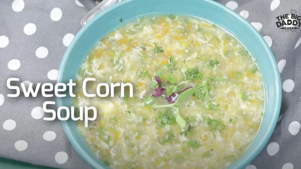Sweet Corn Soup  Recipe