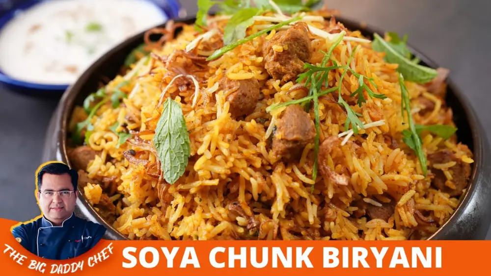 Soya Biryani Recipe