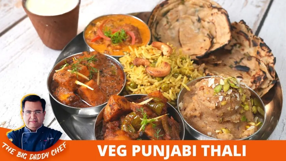 Punjabi thali recipe