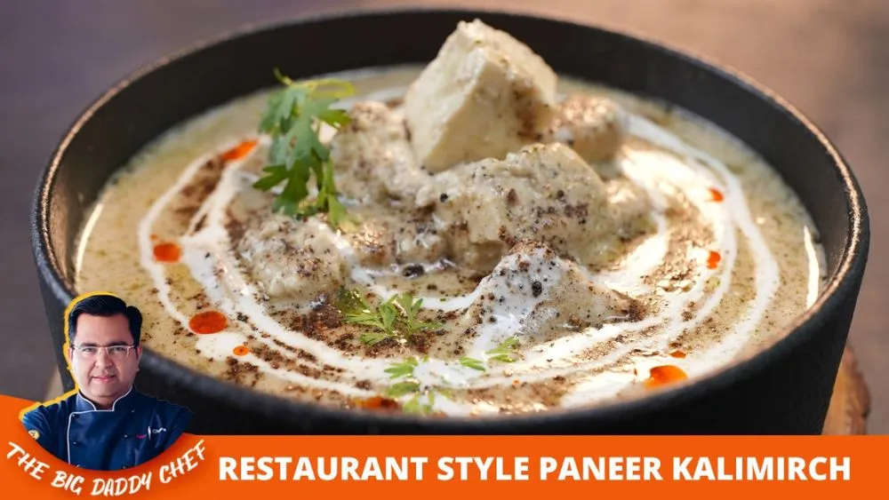 Restaurant style Paneer kalimirch