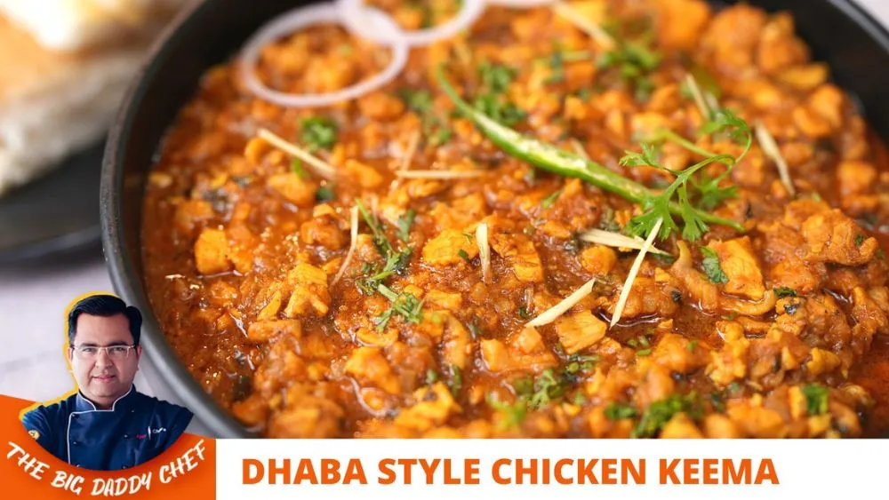 Dhaba style chicken keema
