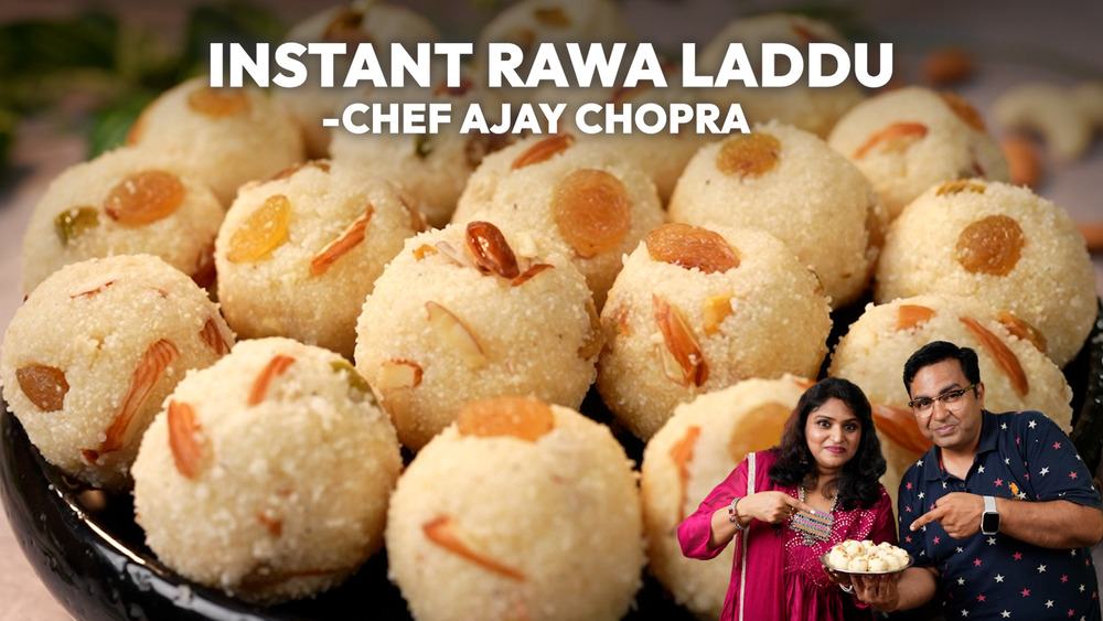 Rava Ladoo Recipe