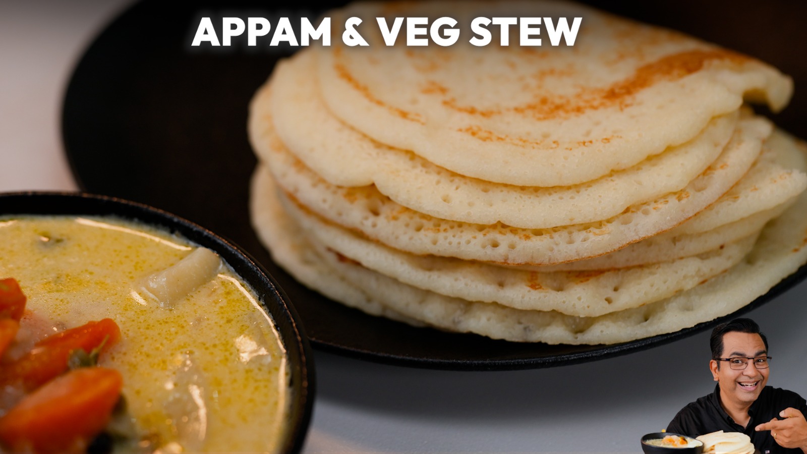 Appam and Vegetable Stew Recipe