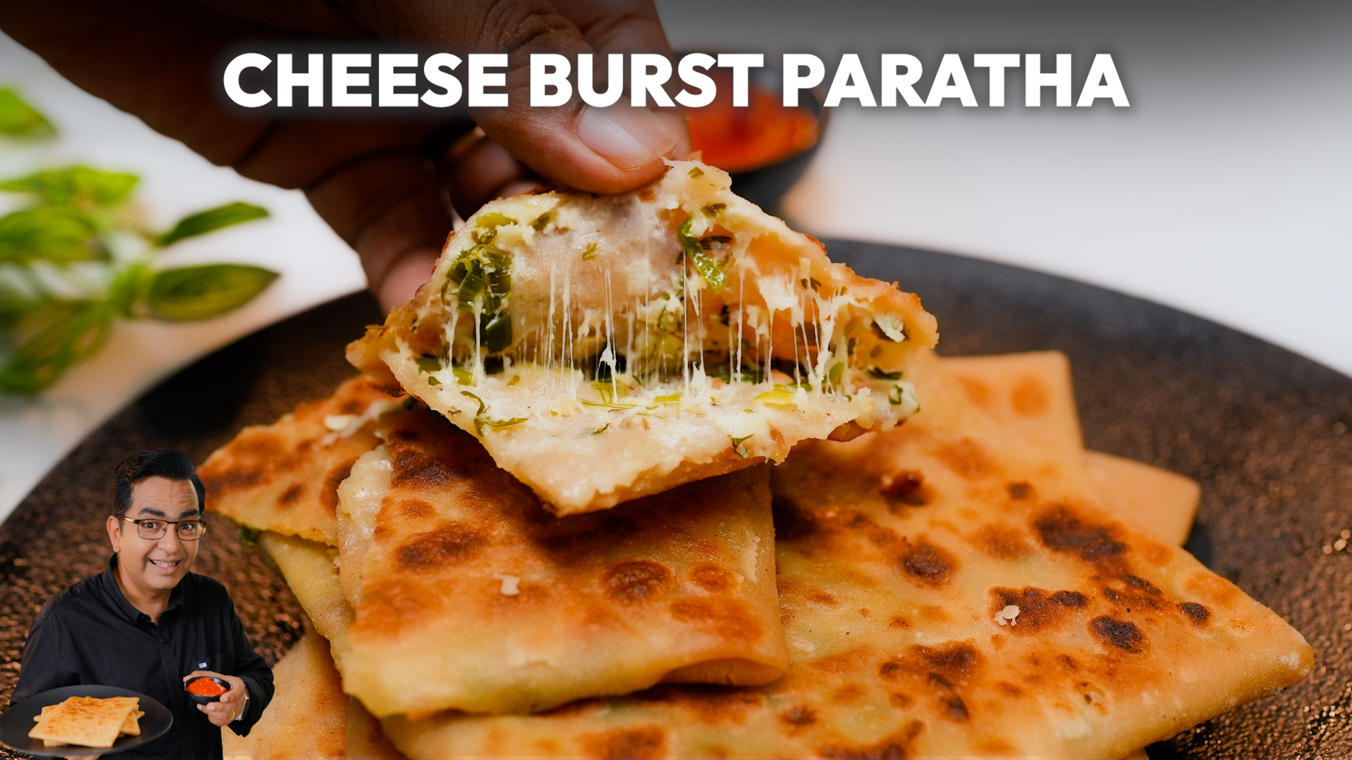 Cheese Burst Paratha Recipe