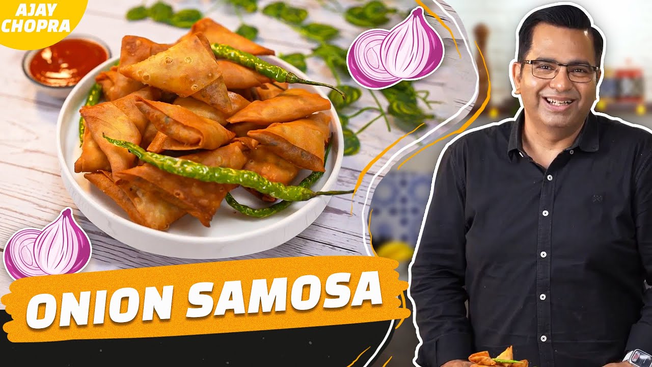 Street Style Onion Samosa Recipe