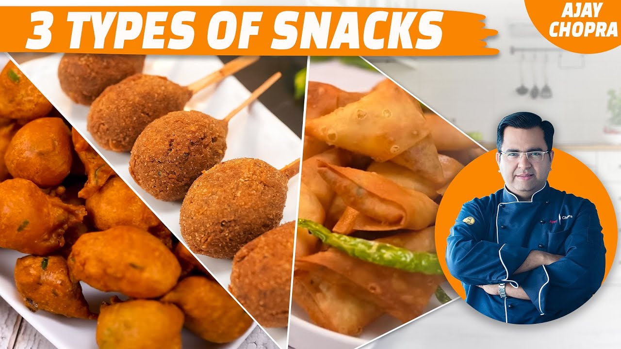 3 Types of Fried Snacks Recipe