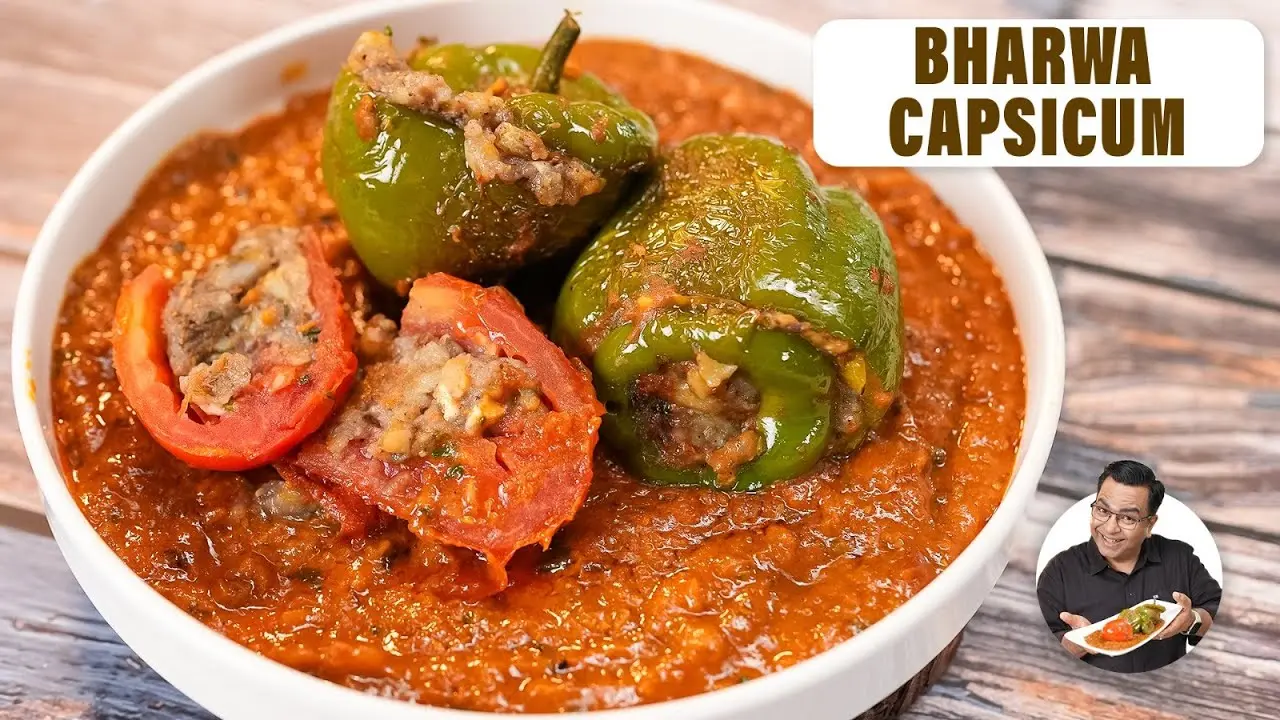 Bharwa capsicum ki sabzi