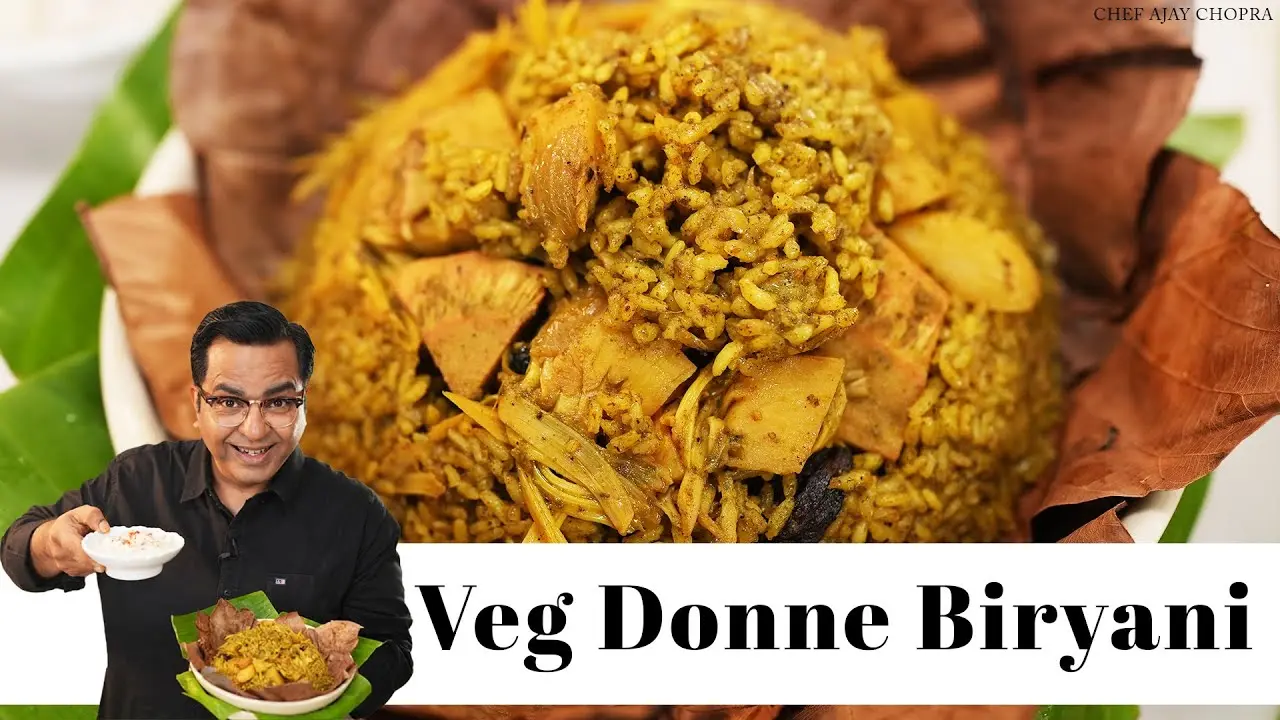 Veg Donne Biryani Recipe