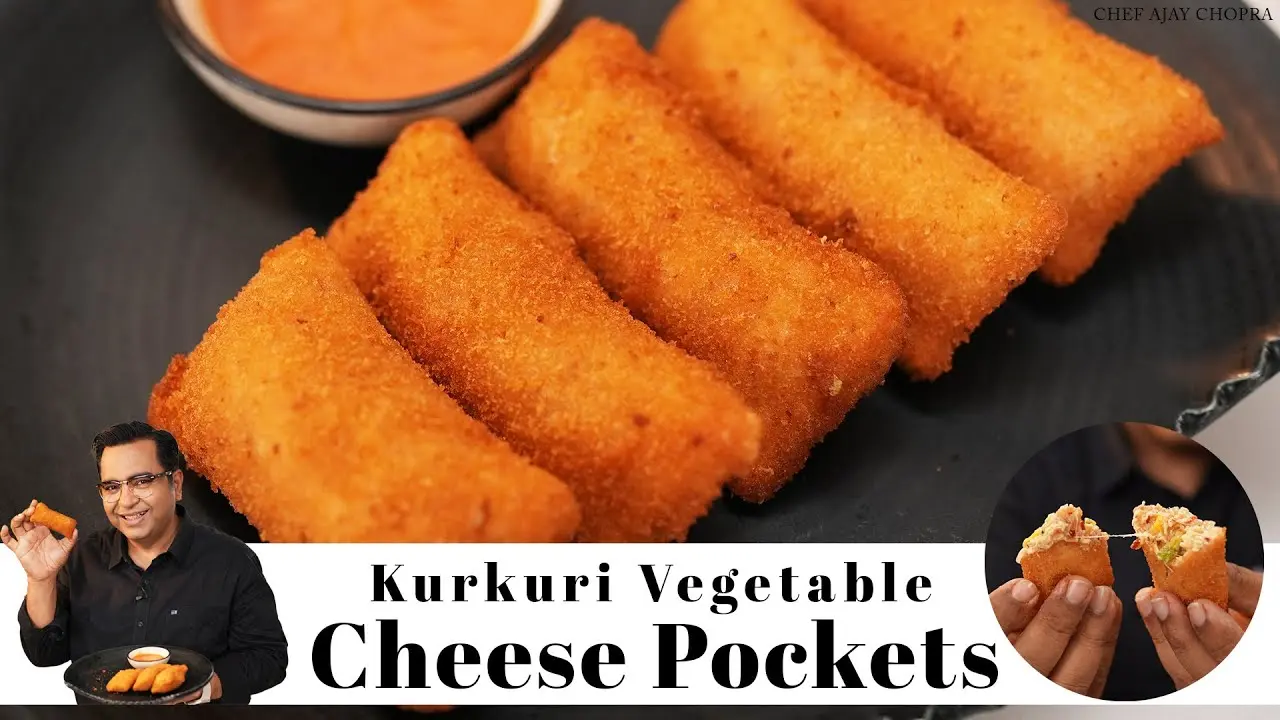 Kurkuri Vegetable Cheese Pockets