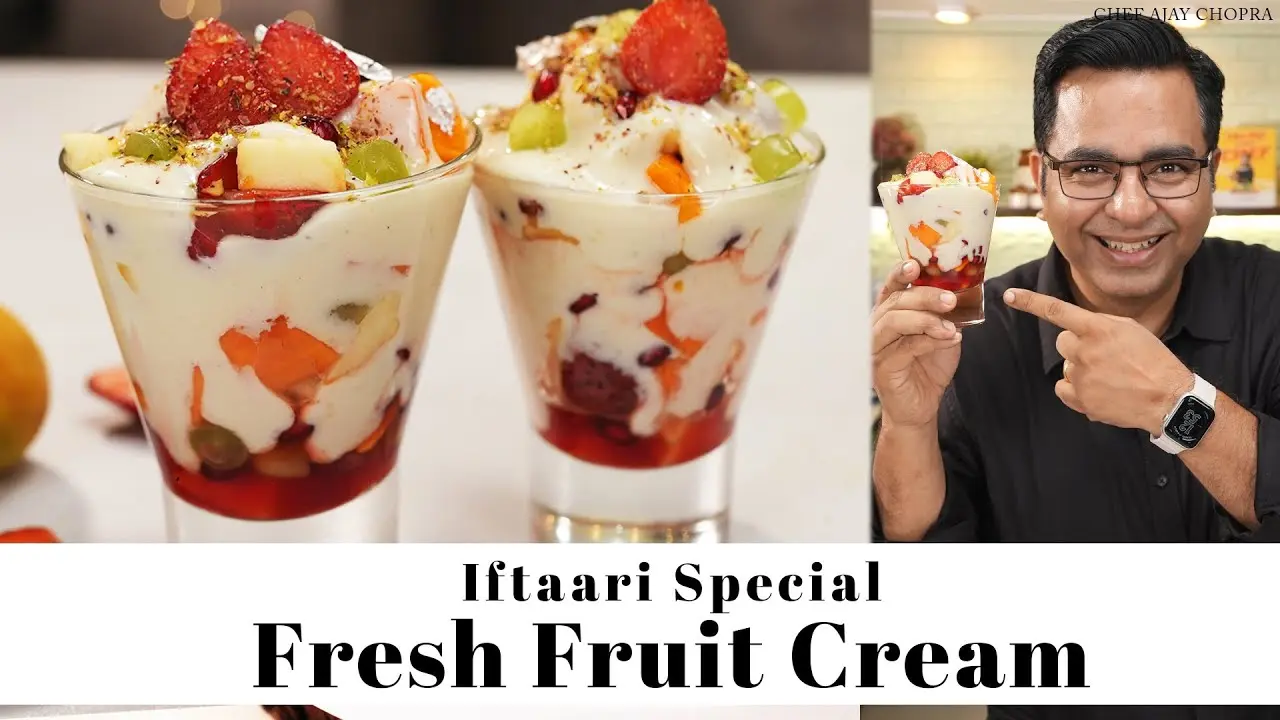Fresh Fruit Cream Recipe