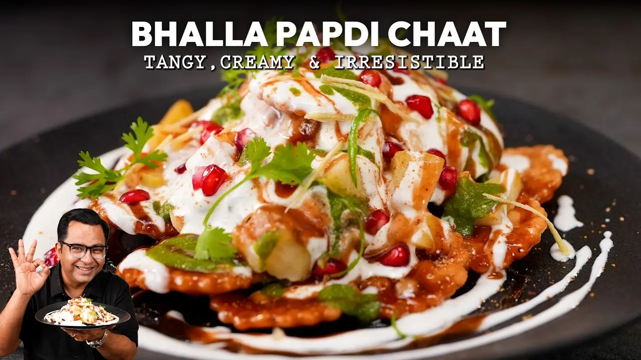Viral Crispy & Tangy Bhalla Papdi Chaat