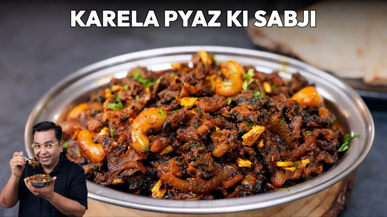 Karela Pyaz Ki Sabji Recipe