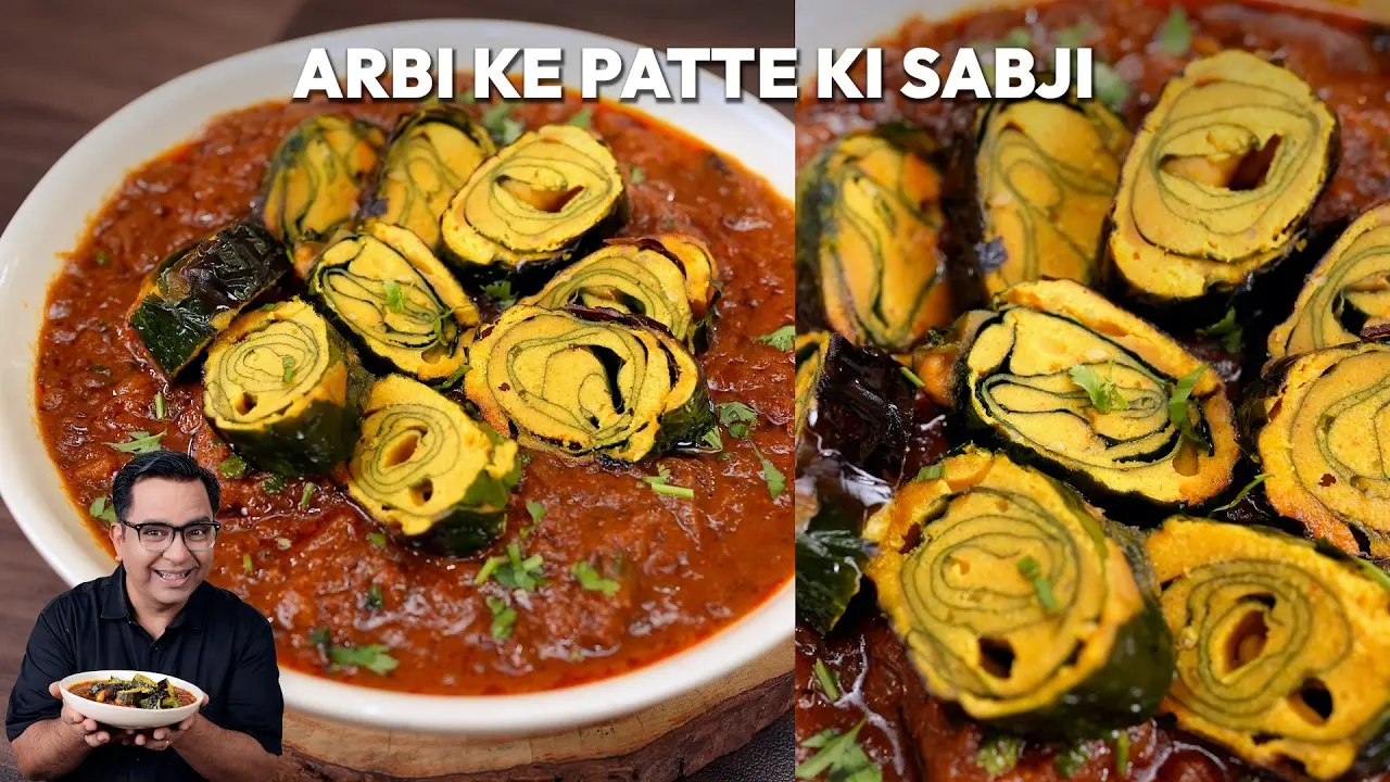 Arbi Ke Patte Ki Sabji Recipe