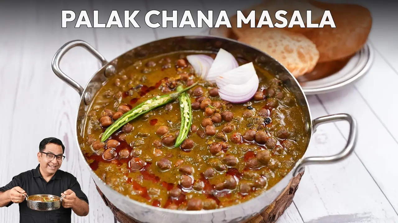 Palak Chana Masala Recipe