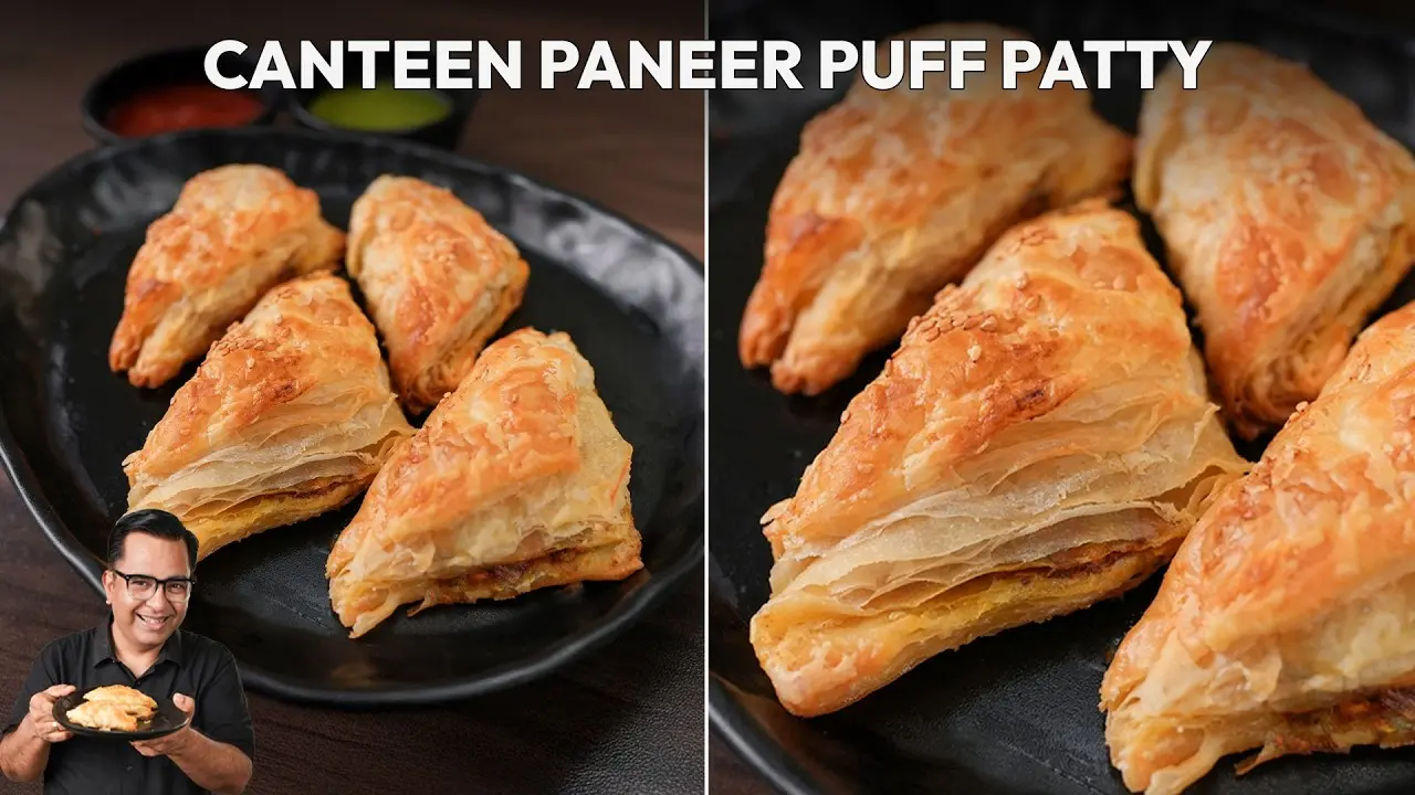 Canteen Style Paneer Puff