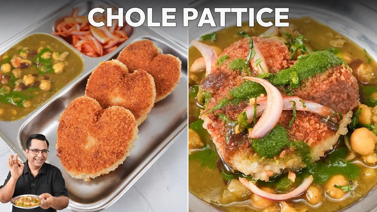 Street-Style Chole Pattice Recipe