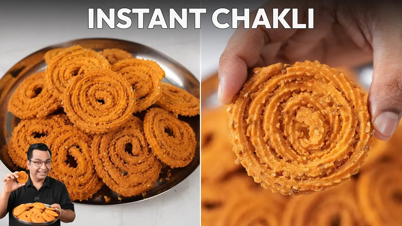 Crispy Instant Chakli Recipe