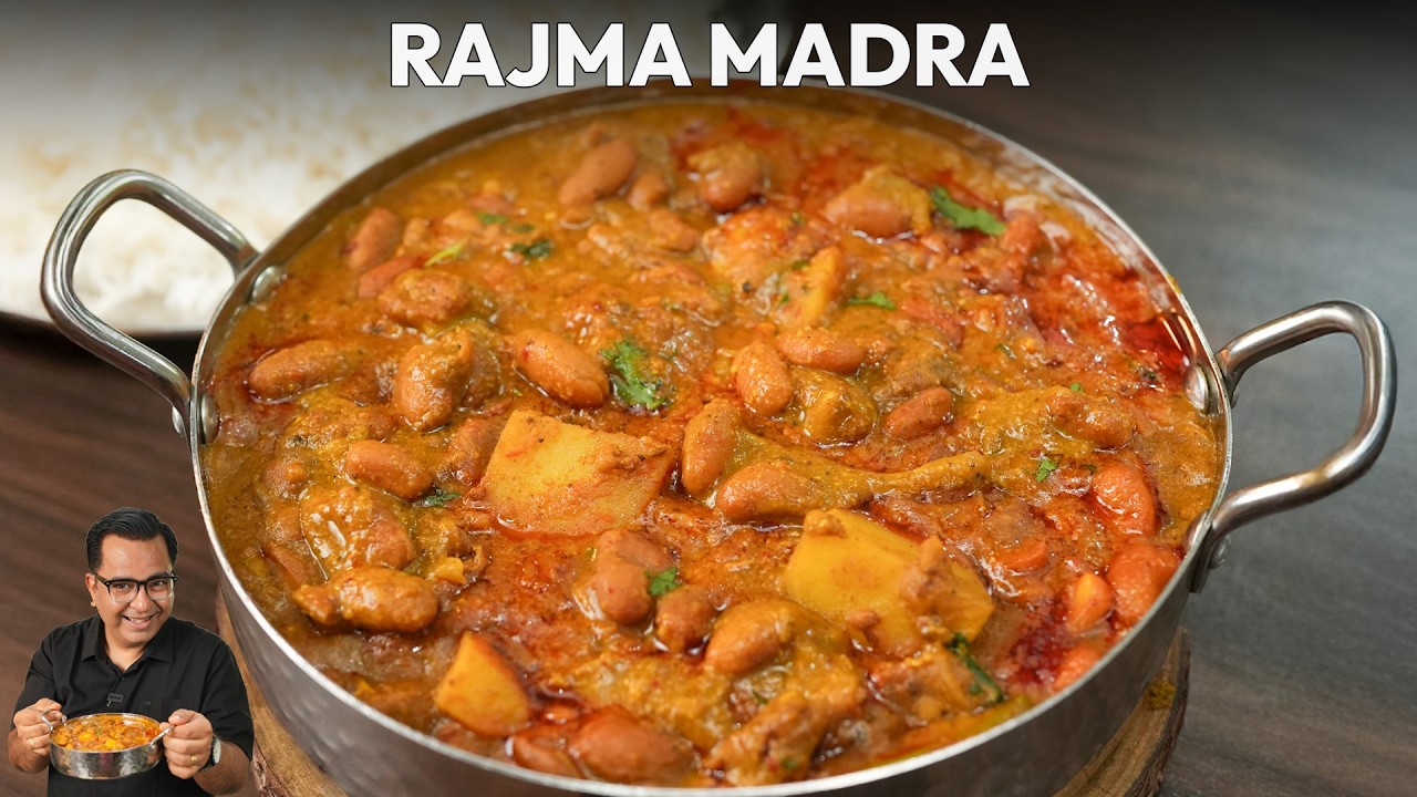 Creamy Pahadi-Style Rajma Madra Recipe