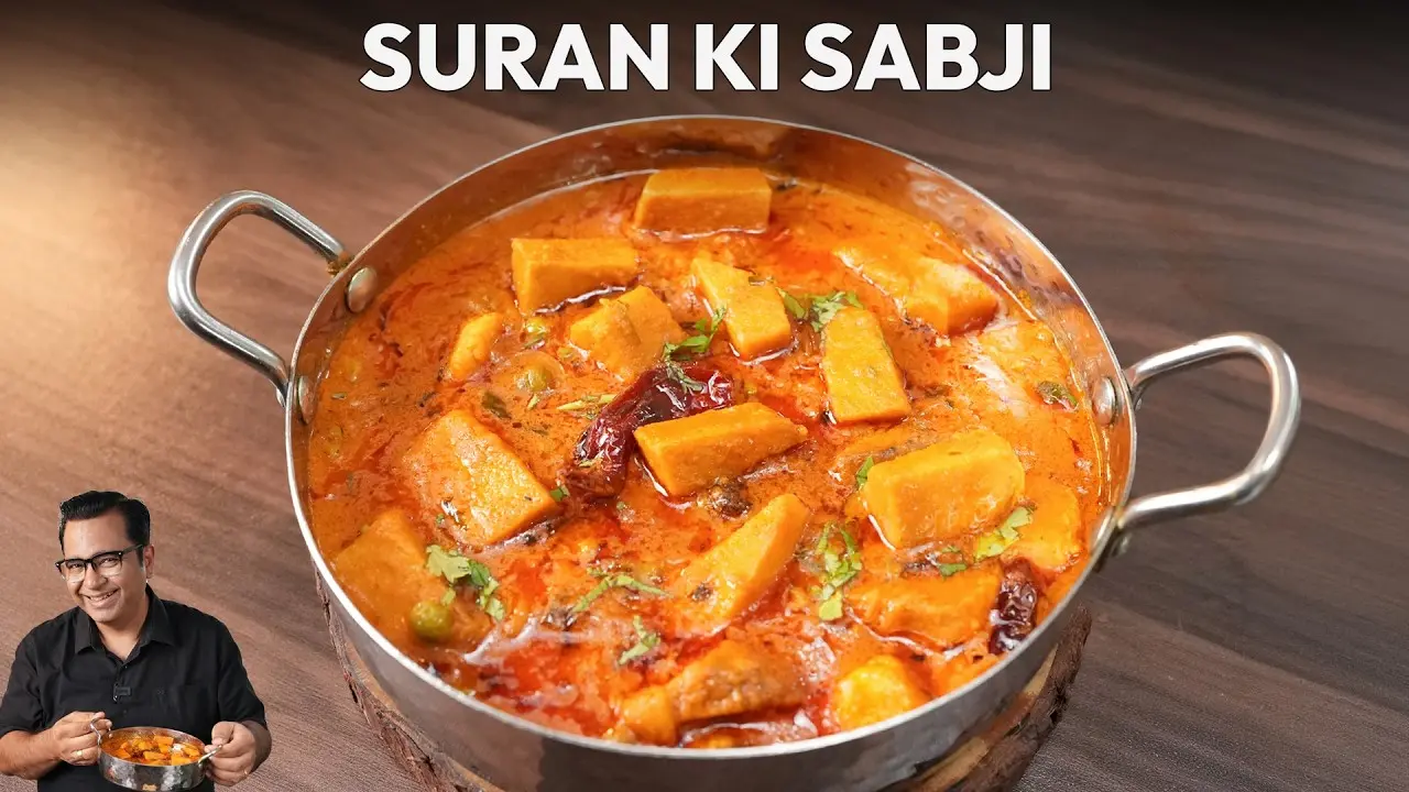 Suran ki Sabji Recipe