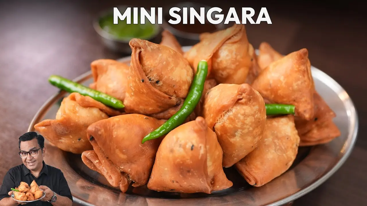 How to make Mini Singara | Crispy Bengali-Style Bite-Sized Samosa