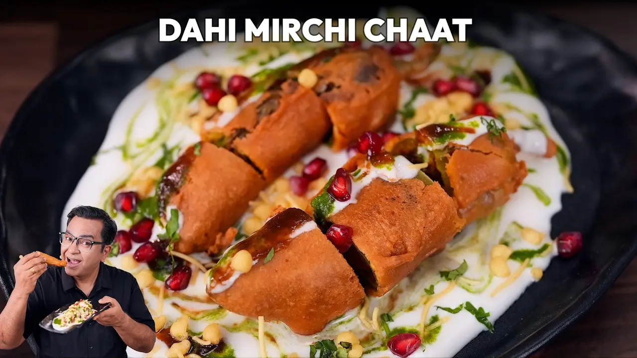 Sindhi Dahi Mirchi Chaat | Tangy, Spicy & Traditional Street-Style Snack Recipe