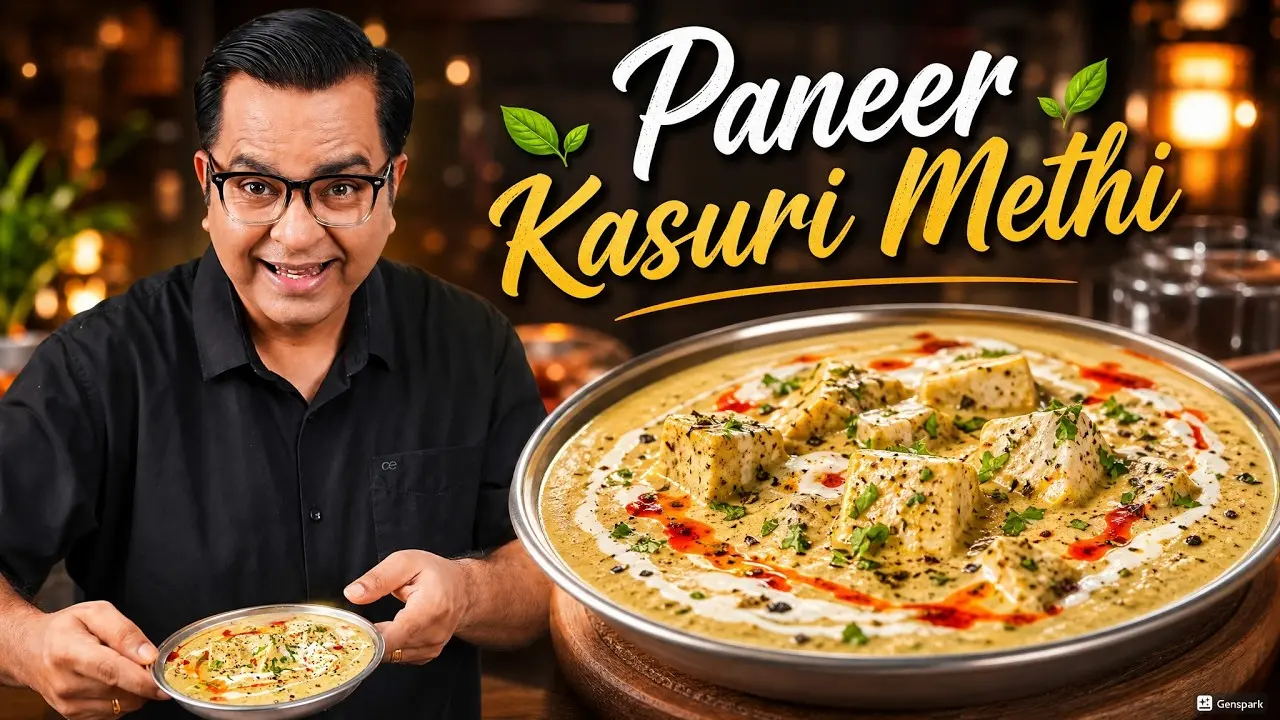Dhaba Style Paneer Kasuri Methi | Creamy, Rich & Loaded with Flavour